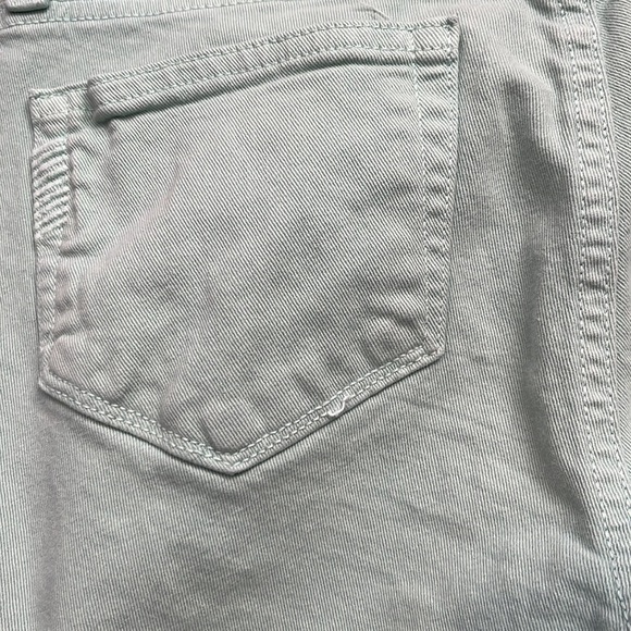 Paige Peg Skinny Pastel Green Jeans - Picture 5 of 10